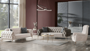 Salon NEW BIANCO – Set 3+3 (Livraison et Montage Inclus)