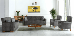 Salon EFOR – Set 3+3+1 (Livraison et Montage Inclus)