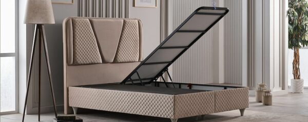 2 lits GOLD 90x200 avec matelas