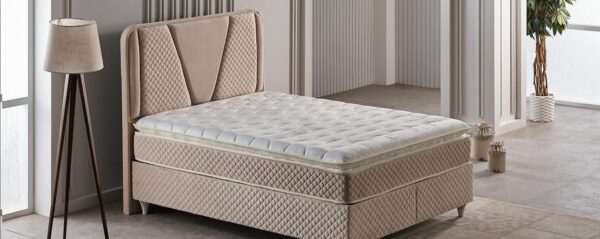 2 lits GOLD 90x200 avec matelas