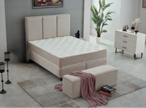 Lit Floransa coffre + matelas orthopédique