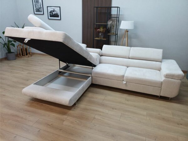 CANAPE TOULOUSE AD MARBELLA ANGLE DROIT CONVERTIBLE 275x205cm