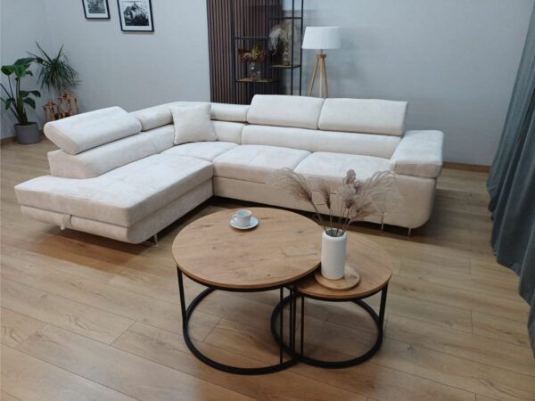 CANAPE TOULOUSE AD MARBELLA ANGLE DROIT CONVERTIBLE 275x205cm