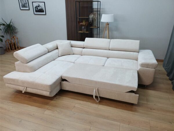 CANAPE TOULOUSE AD MARBELLA ANGLE DROIT CONVERTIBLE 275x205cm