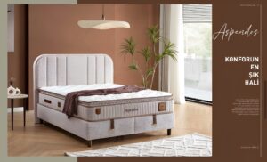 Lit ASPENDOS 160x200 avec matelas inclus