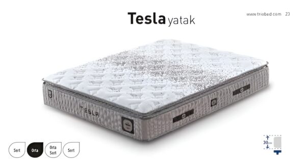 Lit TESLA 160x200 avec matelas inclus